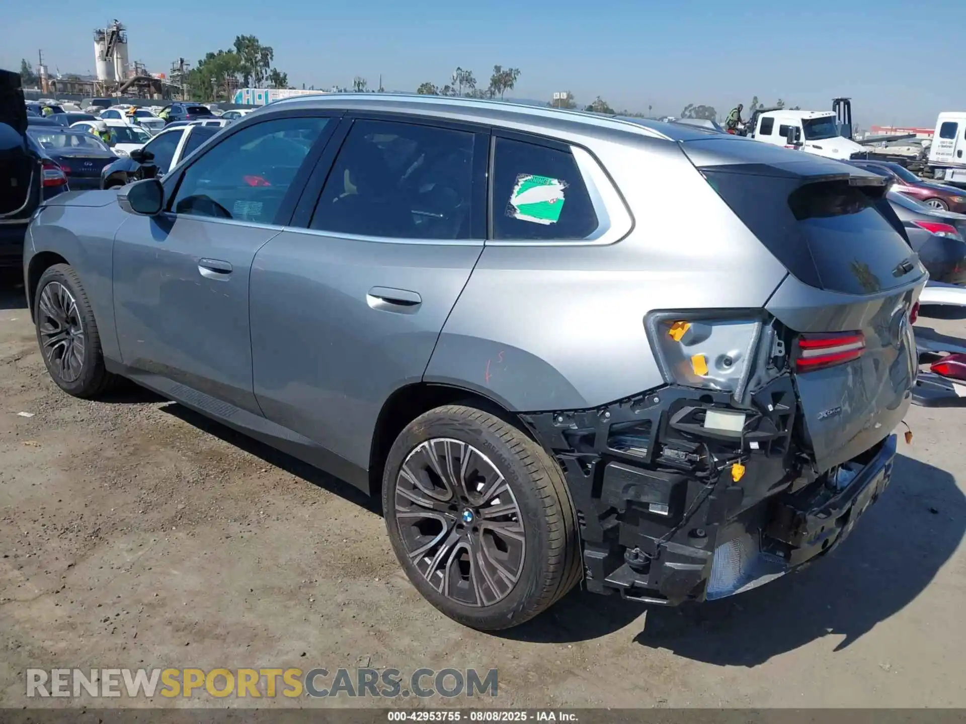 3 Photograph of a damaged car 5UX53GP03S9Z92465 BMW X3 2025