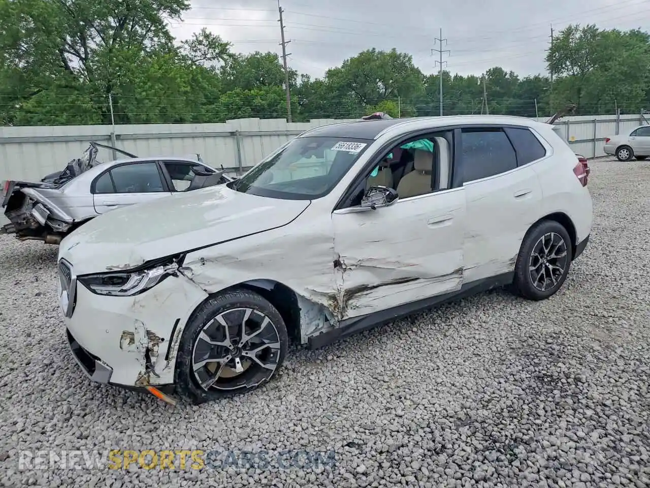 1 fotografías del automóvil dañado 5UX53GP04S9061313 BMW X3 2025