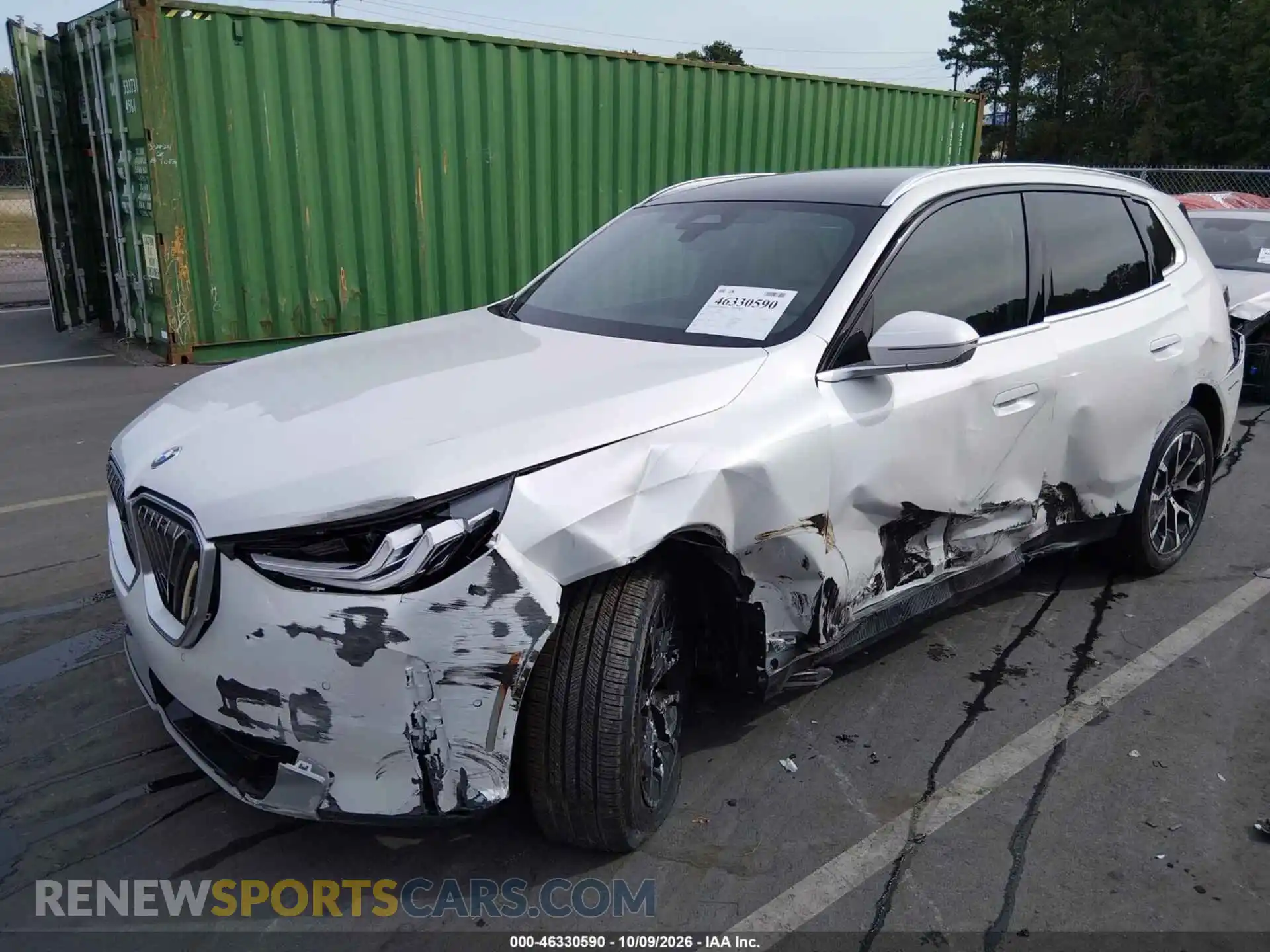 2 Photograph of a damaged car 5UX53GP04S9068343 BMW X3 2025