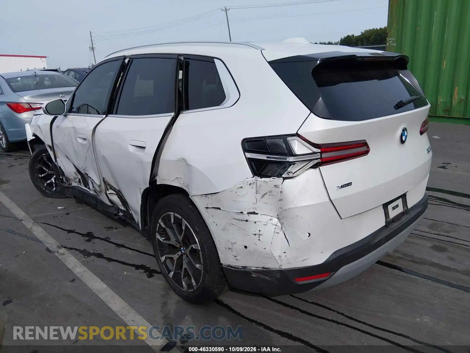 3 Photograph of a damaged car 5UX53GP04S9068343 BMW X3 2025