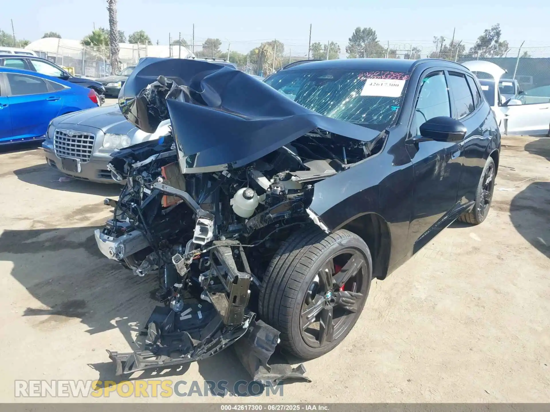 2 Photograph of a damaged car 5UX53GP05S9007938 BMW X3 2025