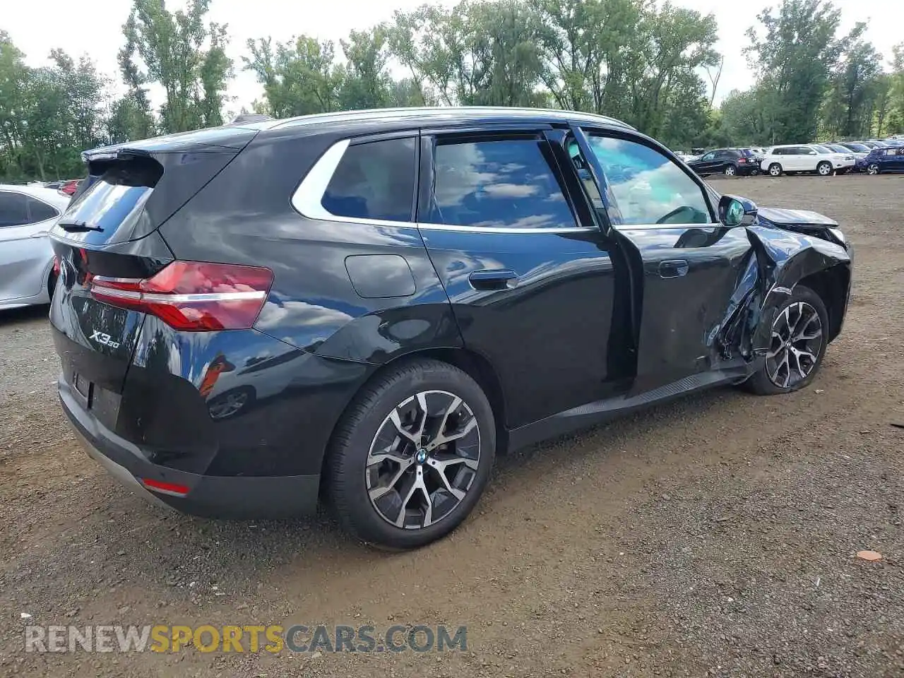 3 fotografías del automóvil dañado 5UX53GP05S9032550 BMW X3 2025