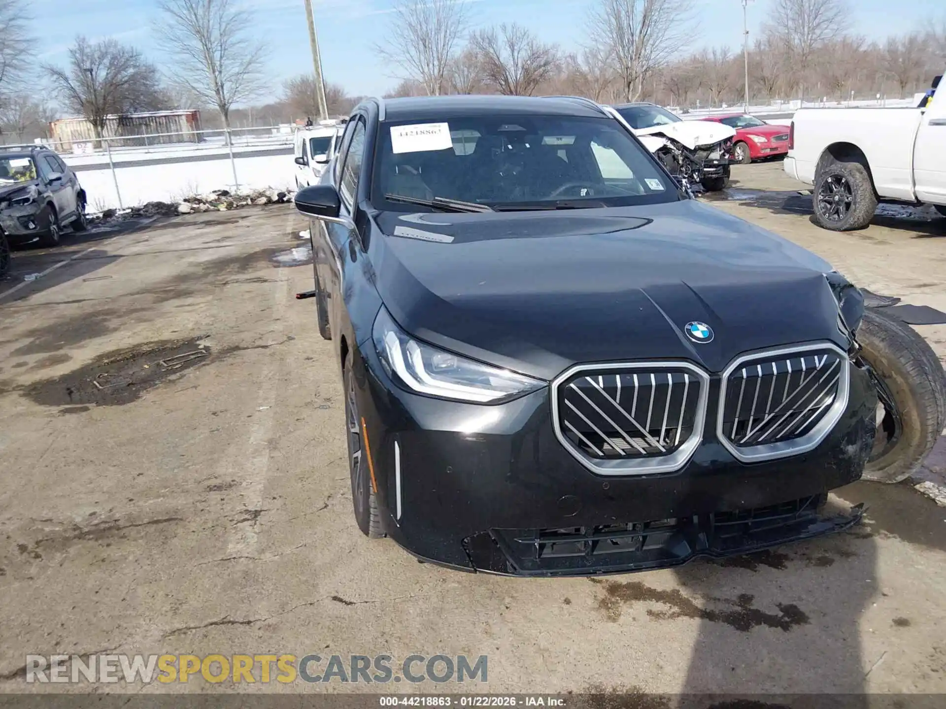 1 Photograph of a damaged car 5UX53GP05S9033455 BMW X3 2025