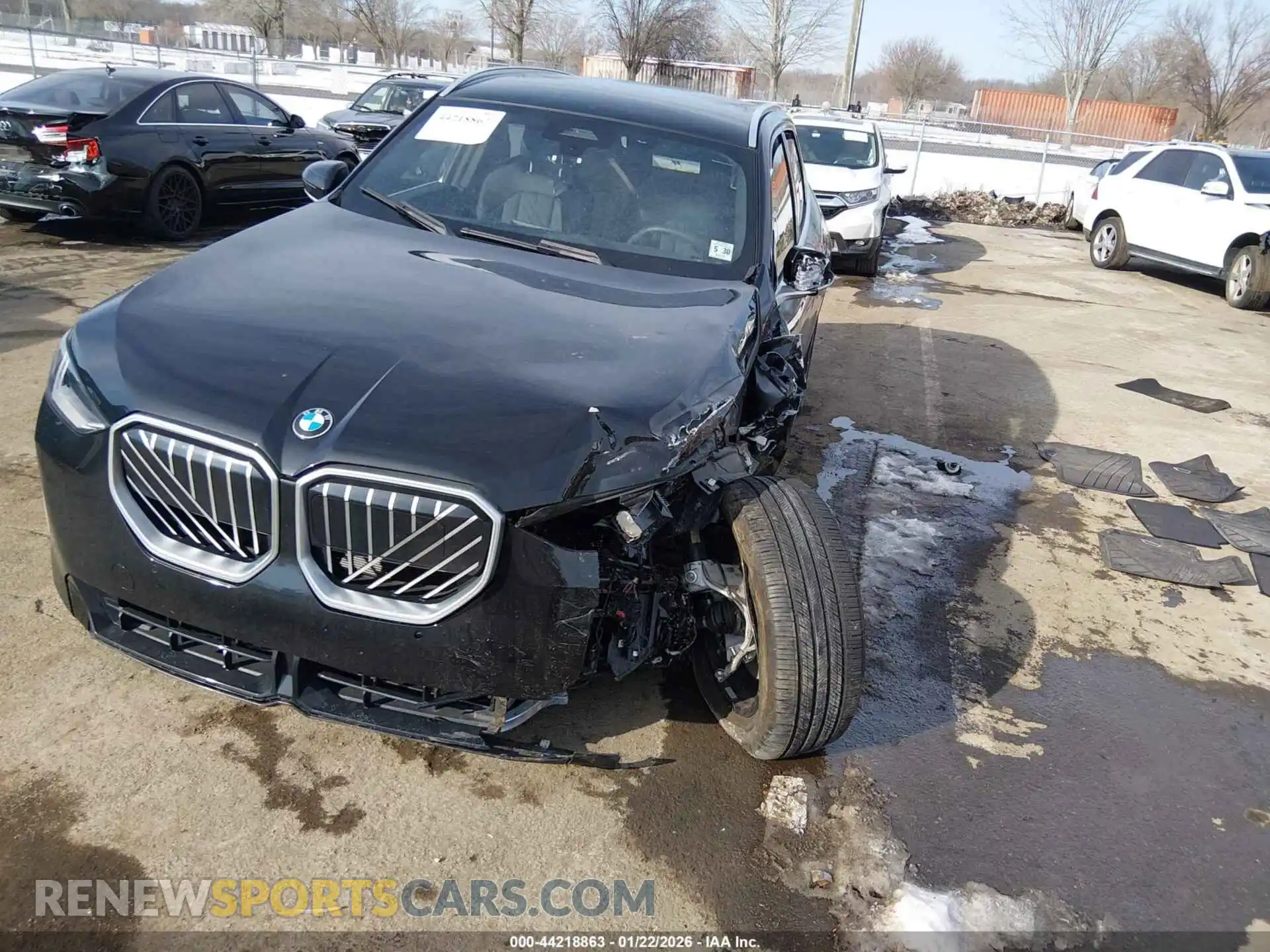 2 Photograph of a damaged car 5UX53GP05S9033455 BMW X3 2025
