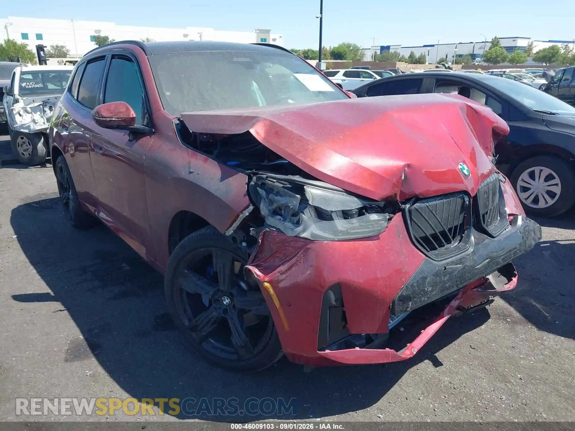 1 Фотография поврежденного автомобиля 5UX53GP05S9Y61053 BMW X3 2025