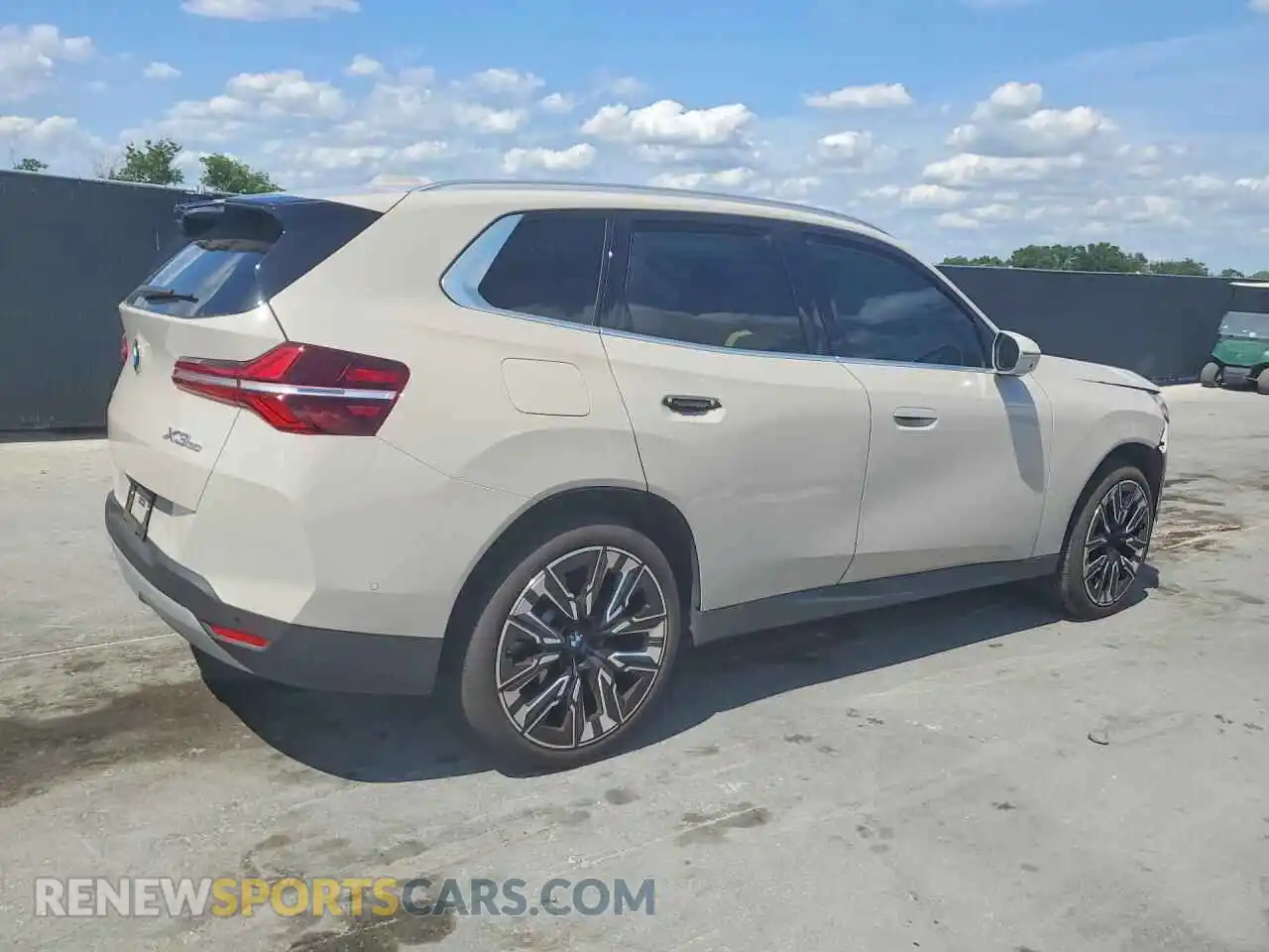 3 fotografías del automóvil dañado 5UX53GP05S9Z56275 BMW X3 2025