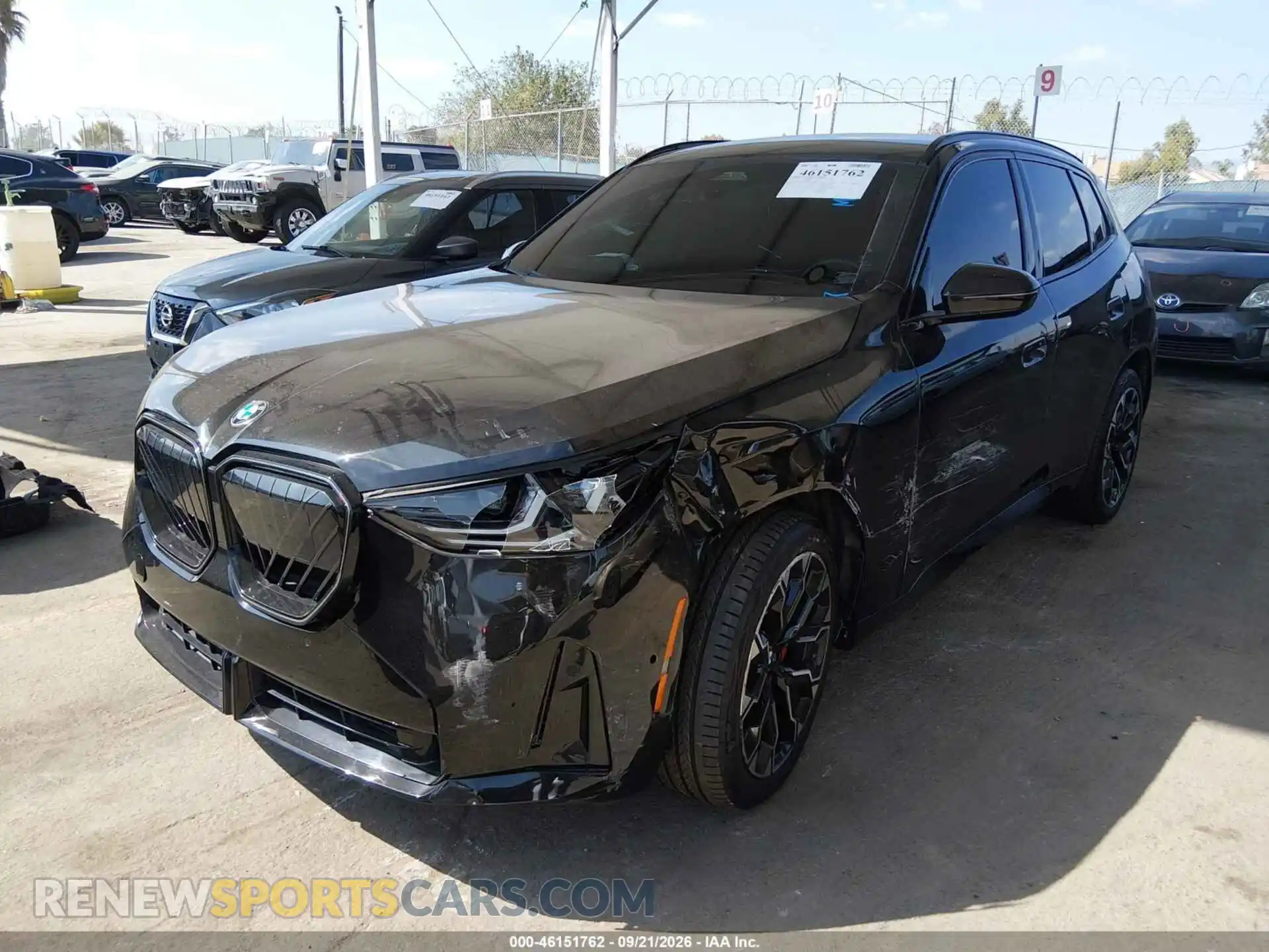 2 Photograph of a damaged car 5UX53GP06S9001680 BMW X3 2025
