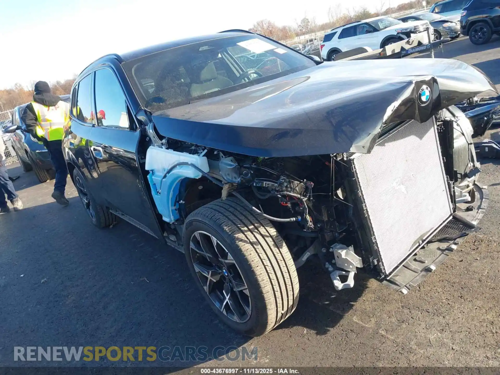 1 Photograph of a damaged car 5UX53GP07S9Y19693 BMW X3 2025