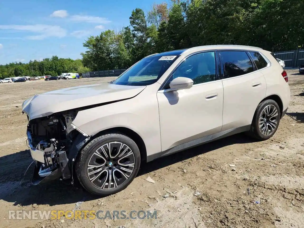 1 Photograph of a damaged car 5UX53GP08S9Y88795 BMW X3 2025