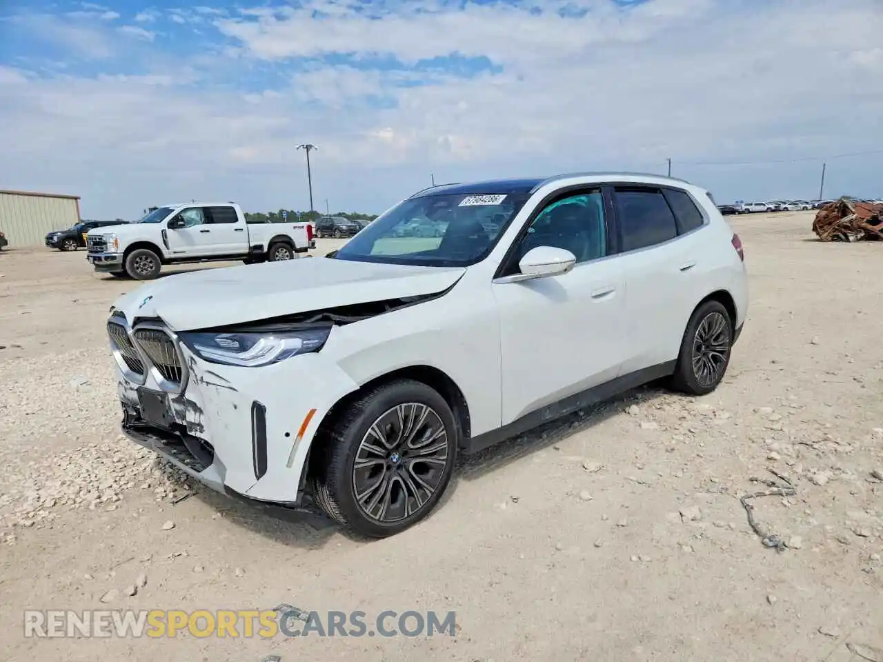 1 Photograph of a damaged car 5UX53GP09S9017520 BMW X3 2025