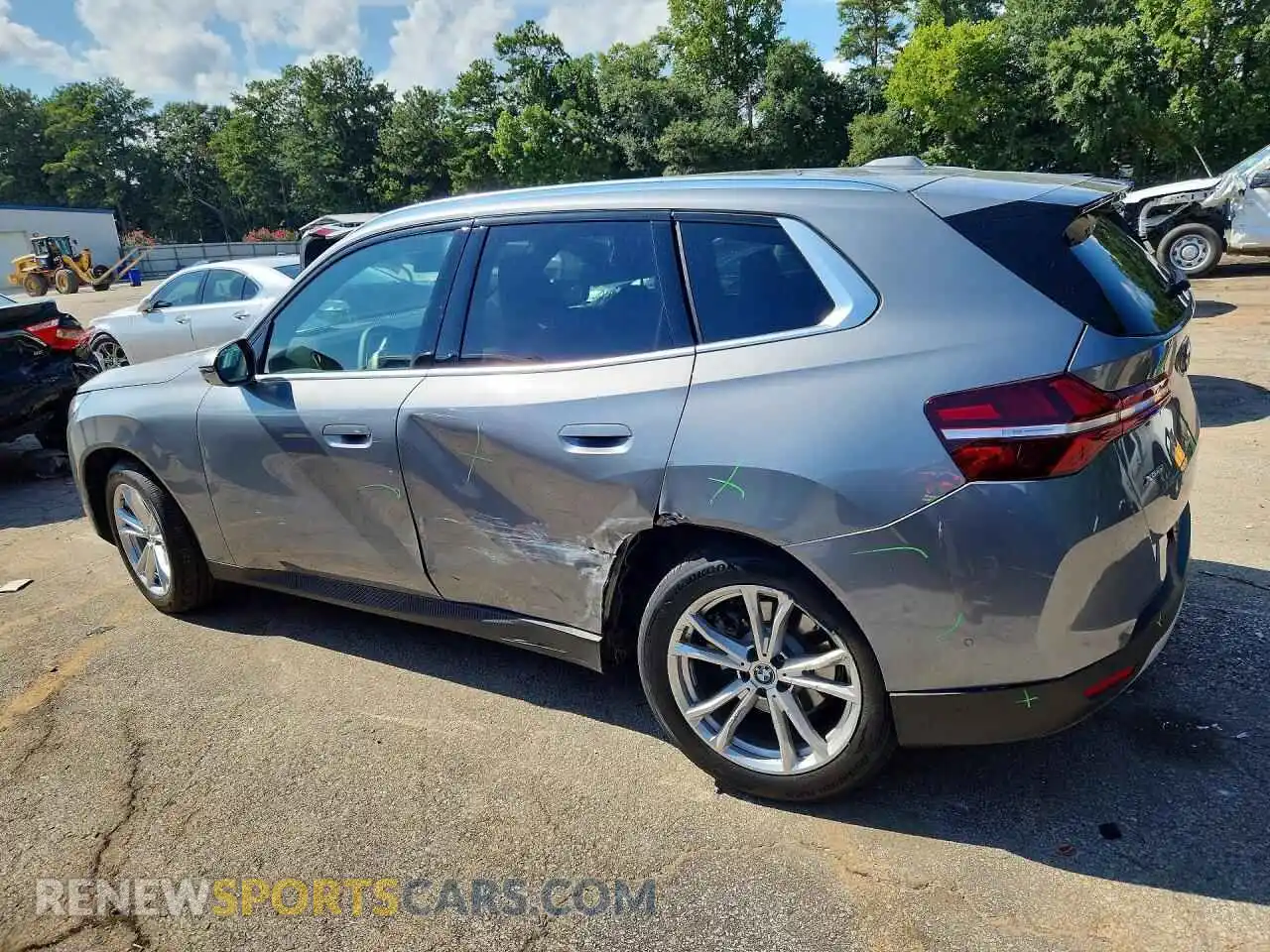 2 Photograph of a damaged car 5UX53GP09S9Z27068 BMW X3 2025