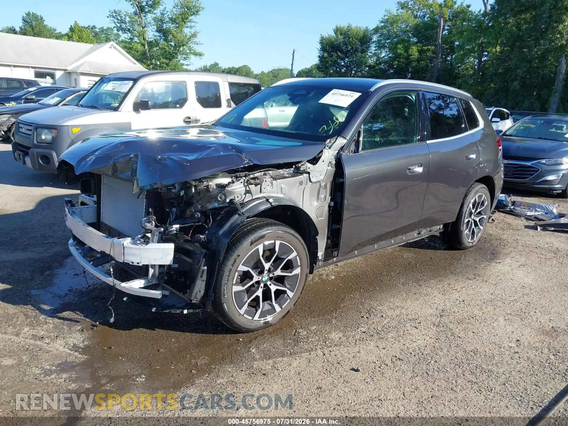 2 Photograph of a damaged car 5UX53GP0XS9Y42613 BMW X3 2025