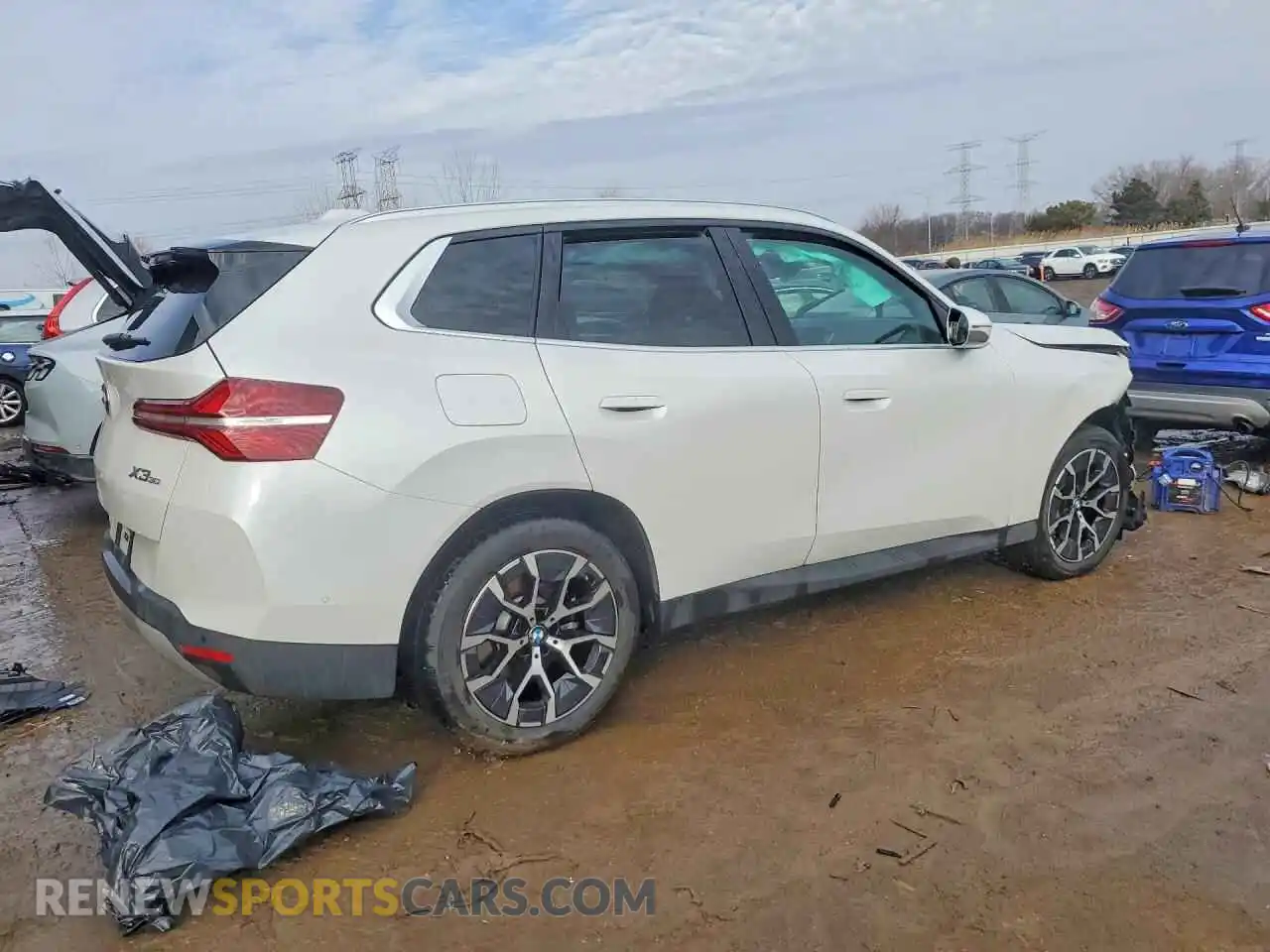 3 Photograph of a damaged car 5UX53GP0XS9Z07394 BMW X3 2025