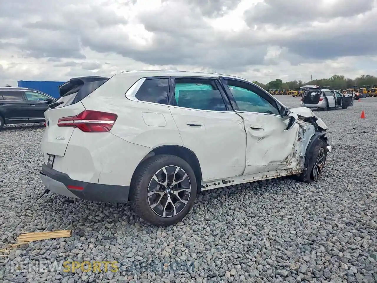 3 fotografías del automóvil dañado 5UX53GP0XS9Z27855 BMW X3 2025