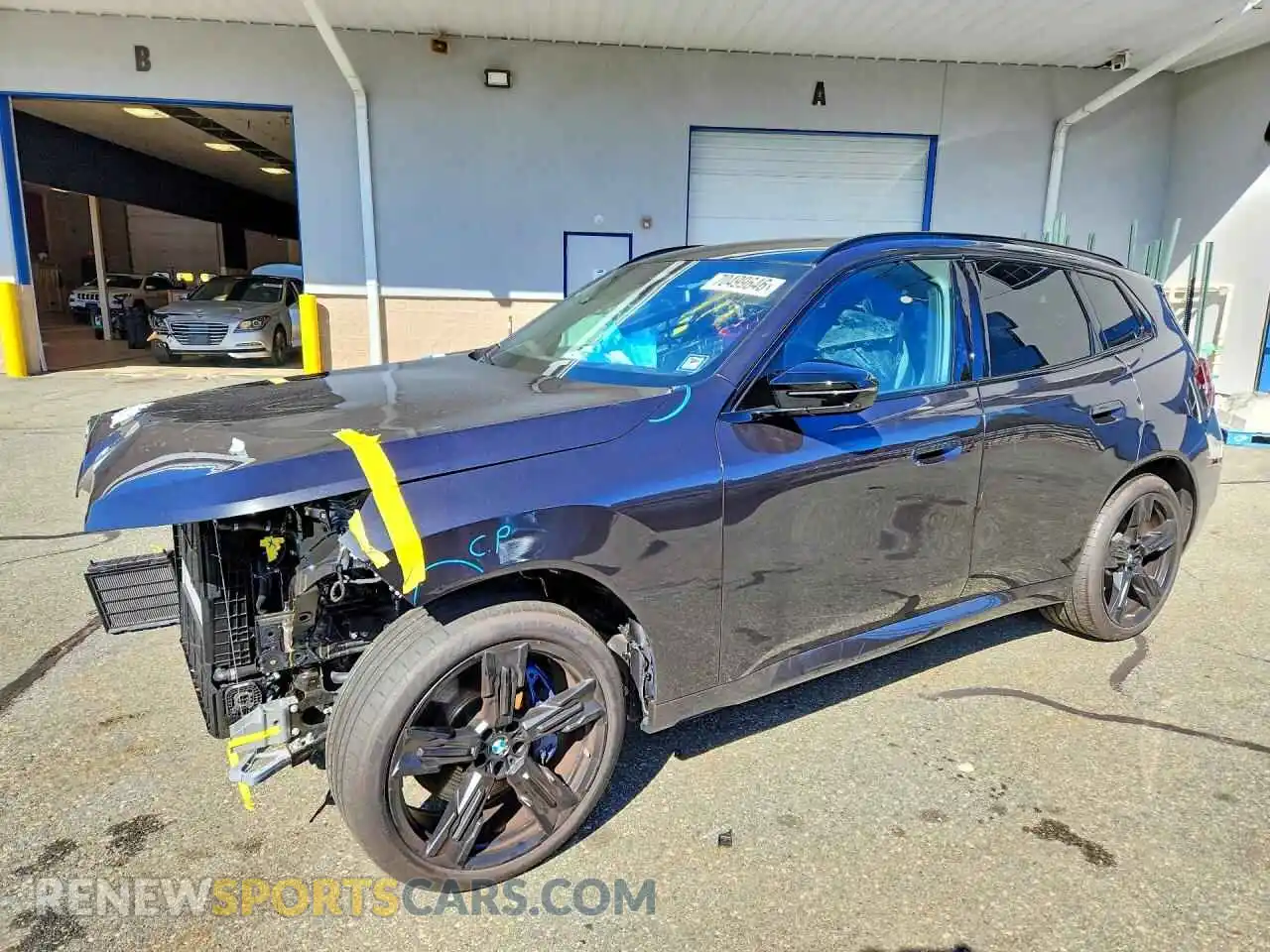 1 Photograph of a damaged car 5UX73GP03S9048271 BMW X3 2025