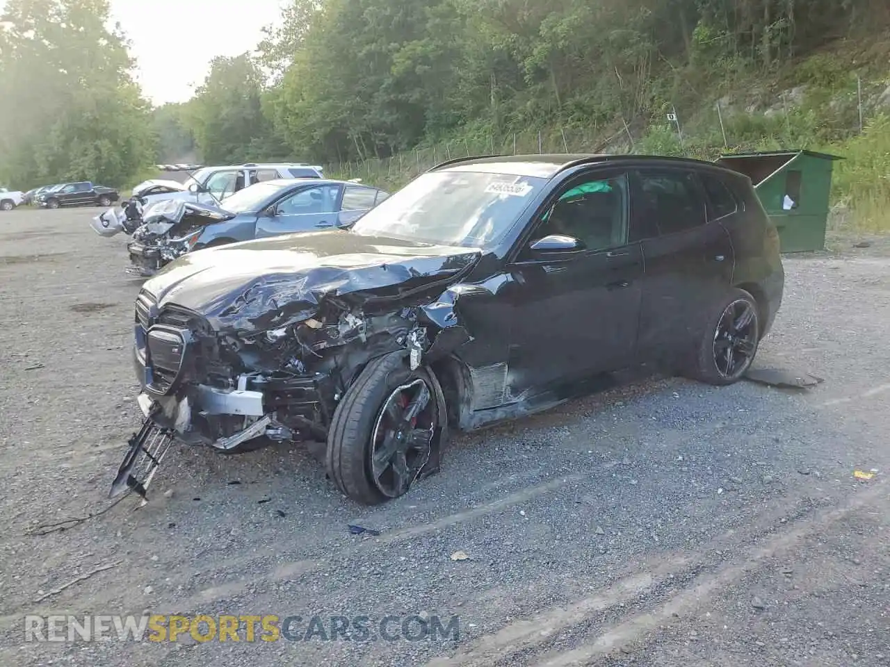 1 Photograph of a damaged car 5UX73GP08S9119058 BMW X3 2025
