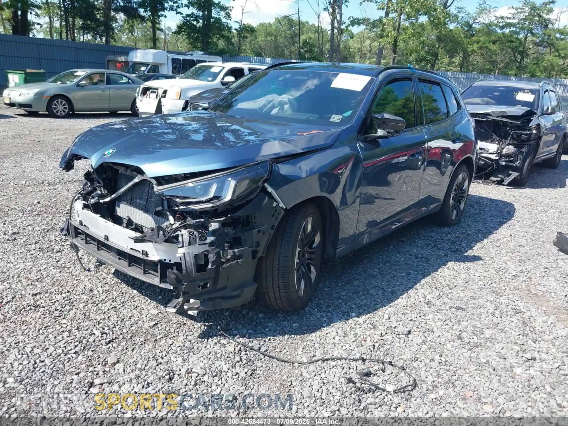 2 Photograph of a damaged car 5UX73GP0XS9X57649 BMW X3 2025