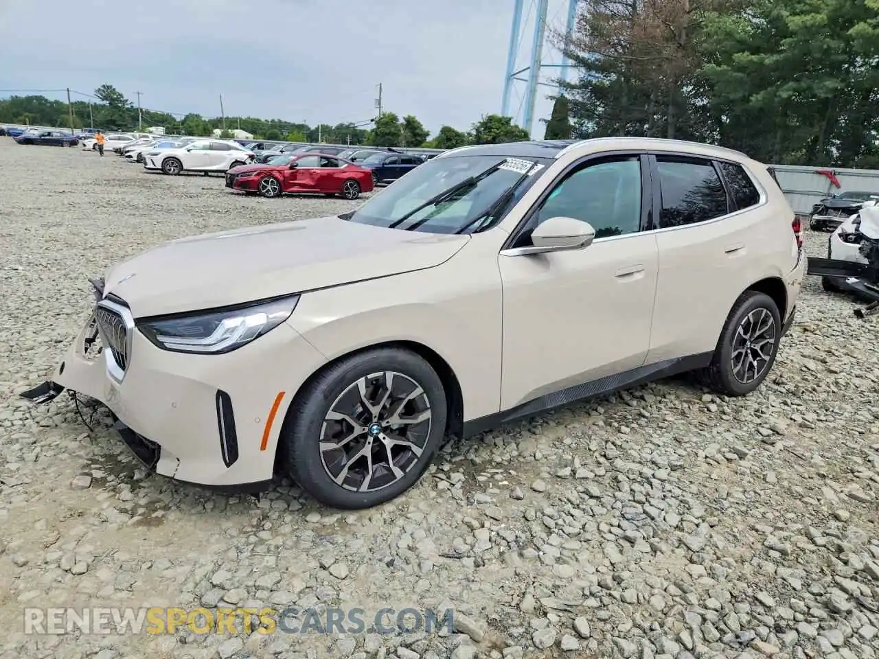 1 Photograph of a damaged car 5UX53GP00T9534058 BMW X3 2026