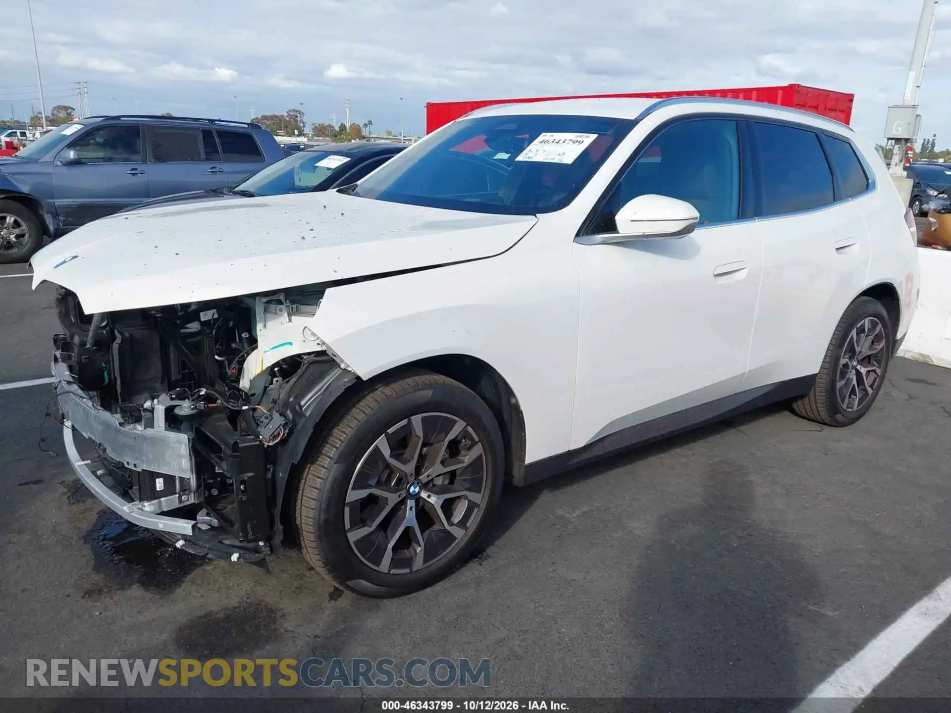 2 Photograph of a damaged car 5UX53GP01T9436009 BMW X3 2026