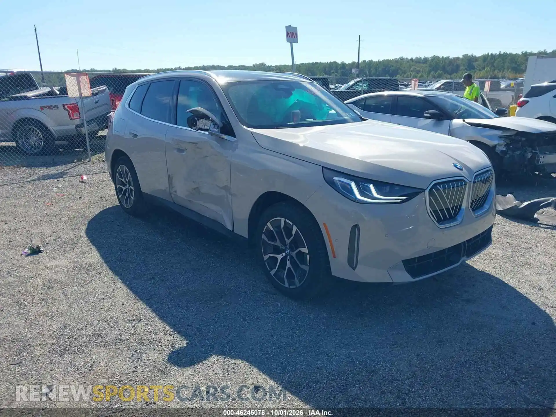 1 Photograph of a damaged car 5UX53GP07T9513076 BMW X3 2026
