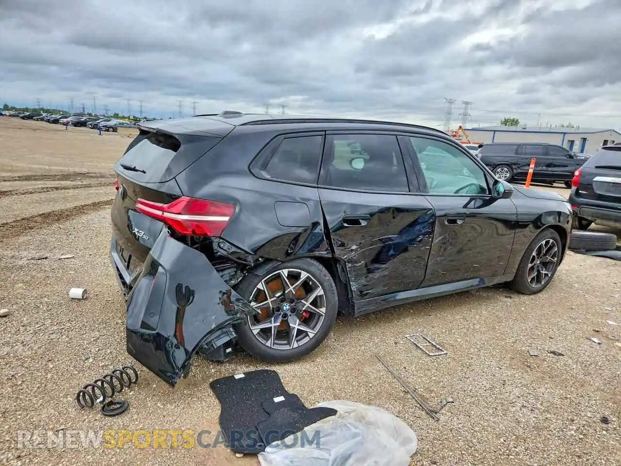 3 fotografías del automóvil dañado 5UX53GP08T9324467 BMW X3 2026