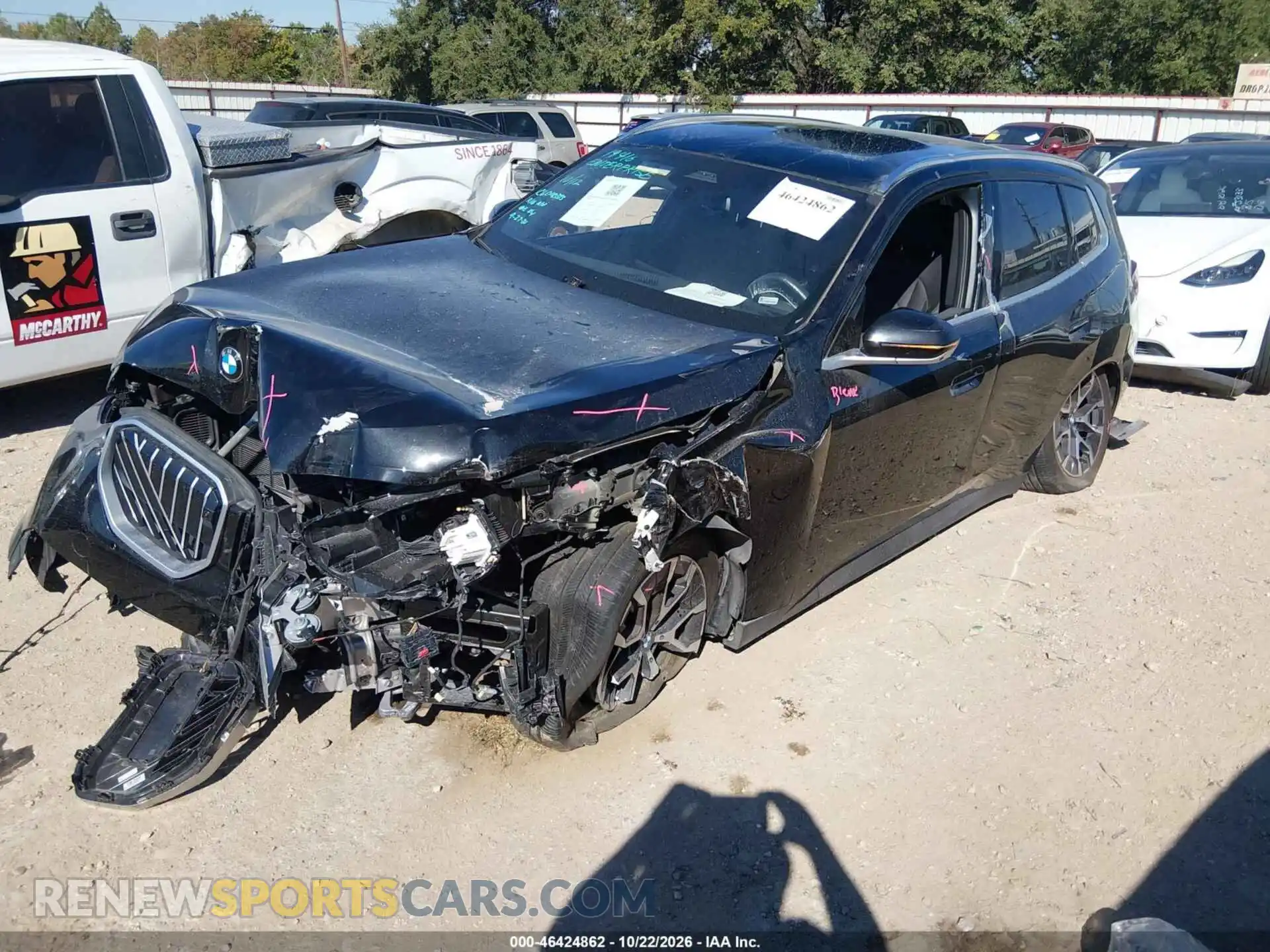 2 Фотография поврежденного автомобиля 5UX53GP09T9251738 BMW X3 2026