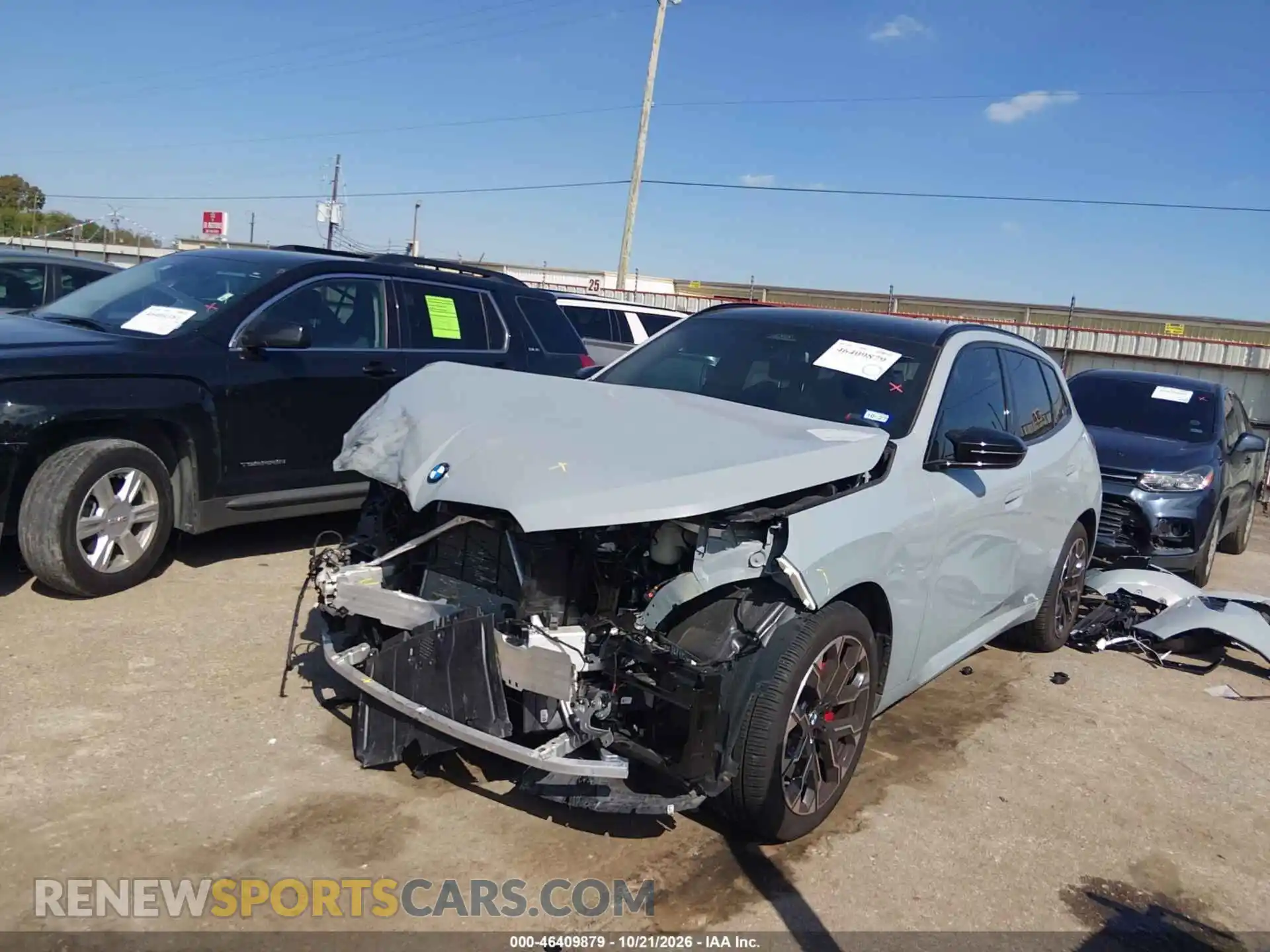 2 fotografías del automóvil dañado 5UX73GP02T9215298 BMW X3 2026
