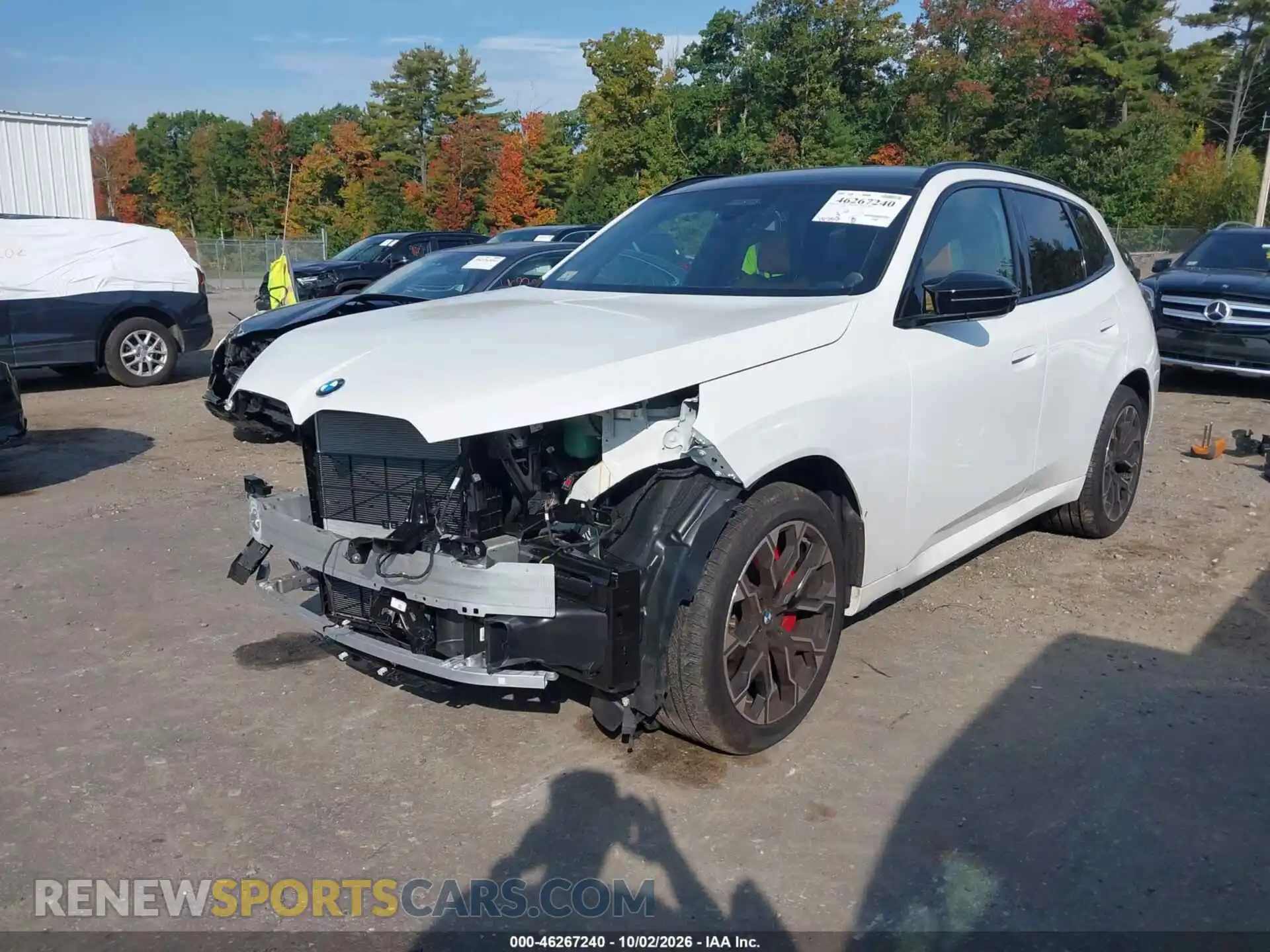 2 Photograph of a damaged car 5UX73GP05T9475355 BMW X3 2026