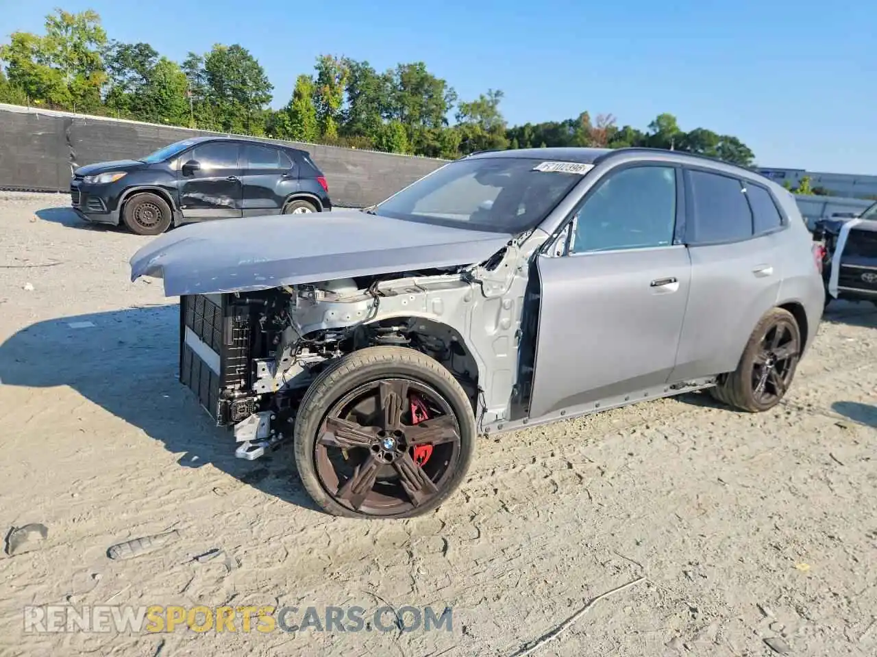 1 Фотография поврежденного автомобиля 5UX73GP09T9316841 BMW X3 2026