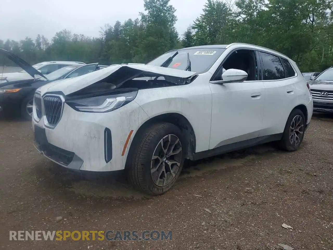 1 Photograph of a damaged car WBX57GP04TN416448 BMW X3 2026