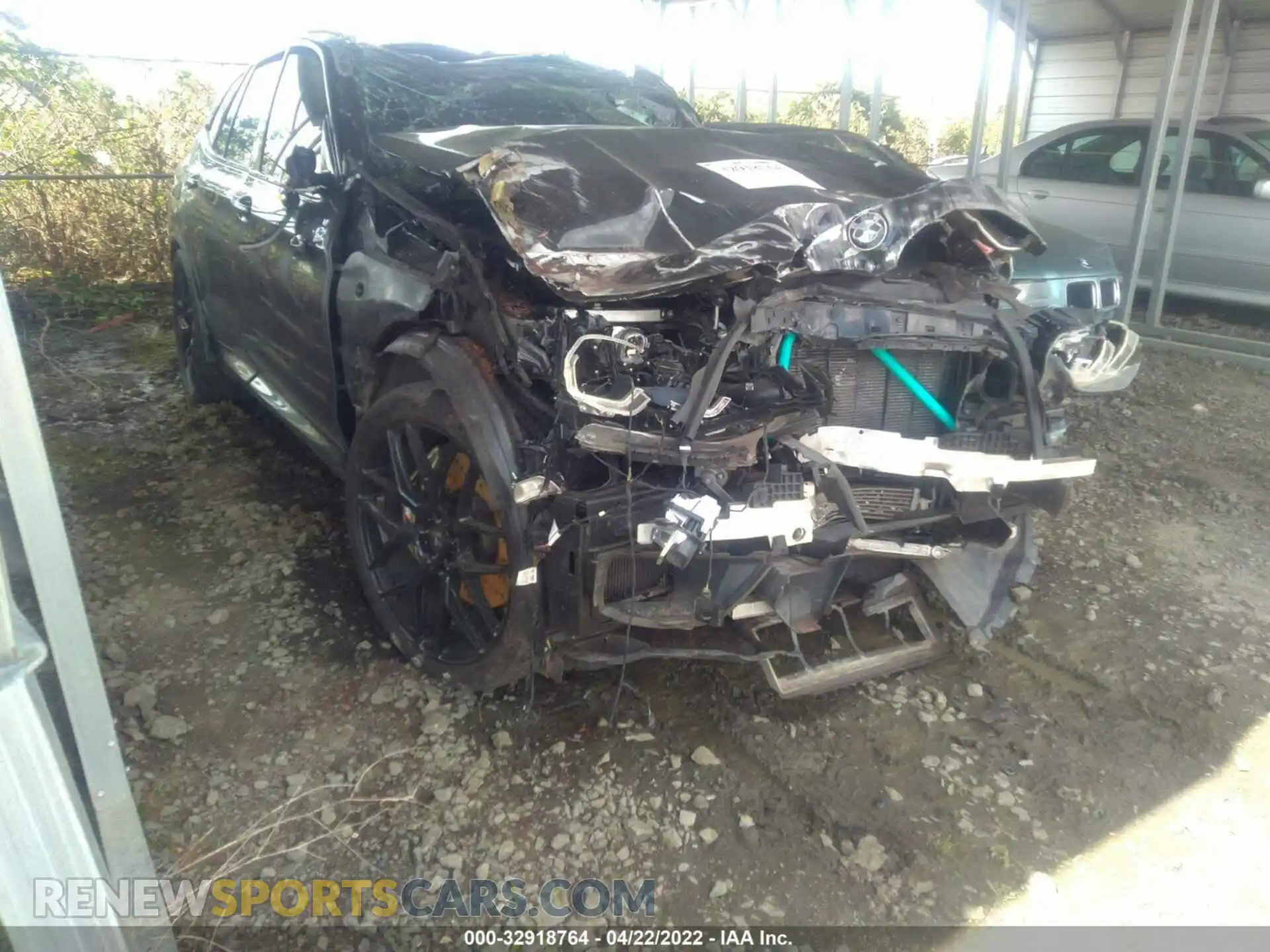 1 Photograph of a damaged car 5YMTS0C02L9B39429 BMW X3 M 2020