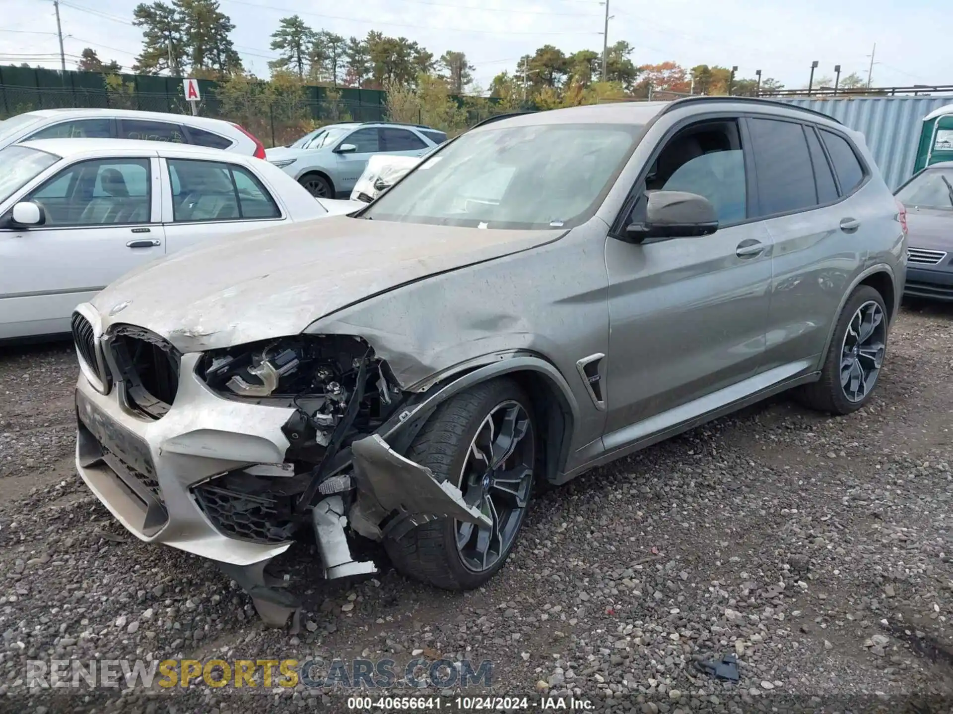 2 Photograph of a damaged car 5YMTS0C02L9B57221 BMW X3 M 2020