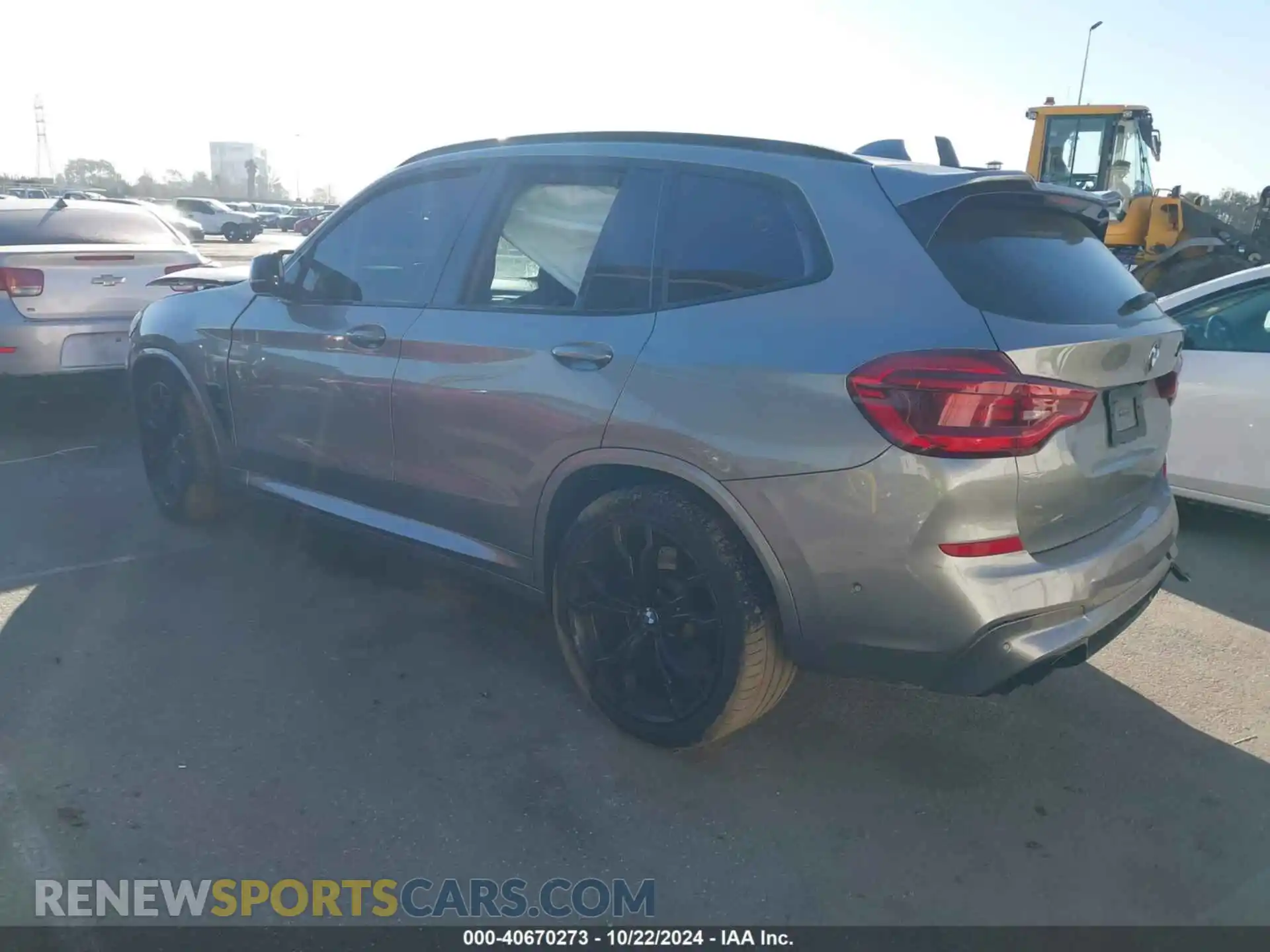 3 Photograph of a damaged car 5YMTS0C02LLA57753 BMW X3 M 2020