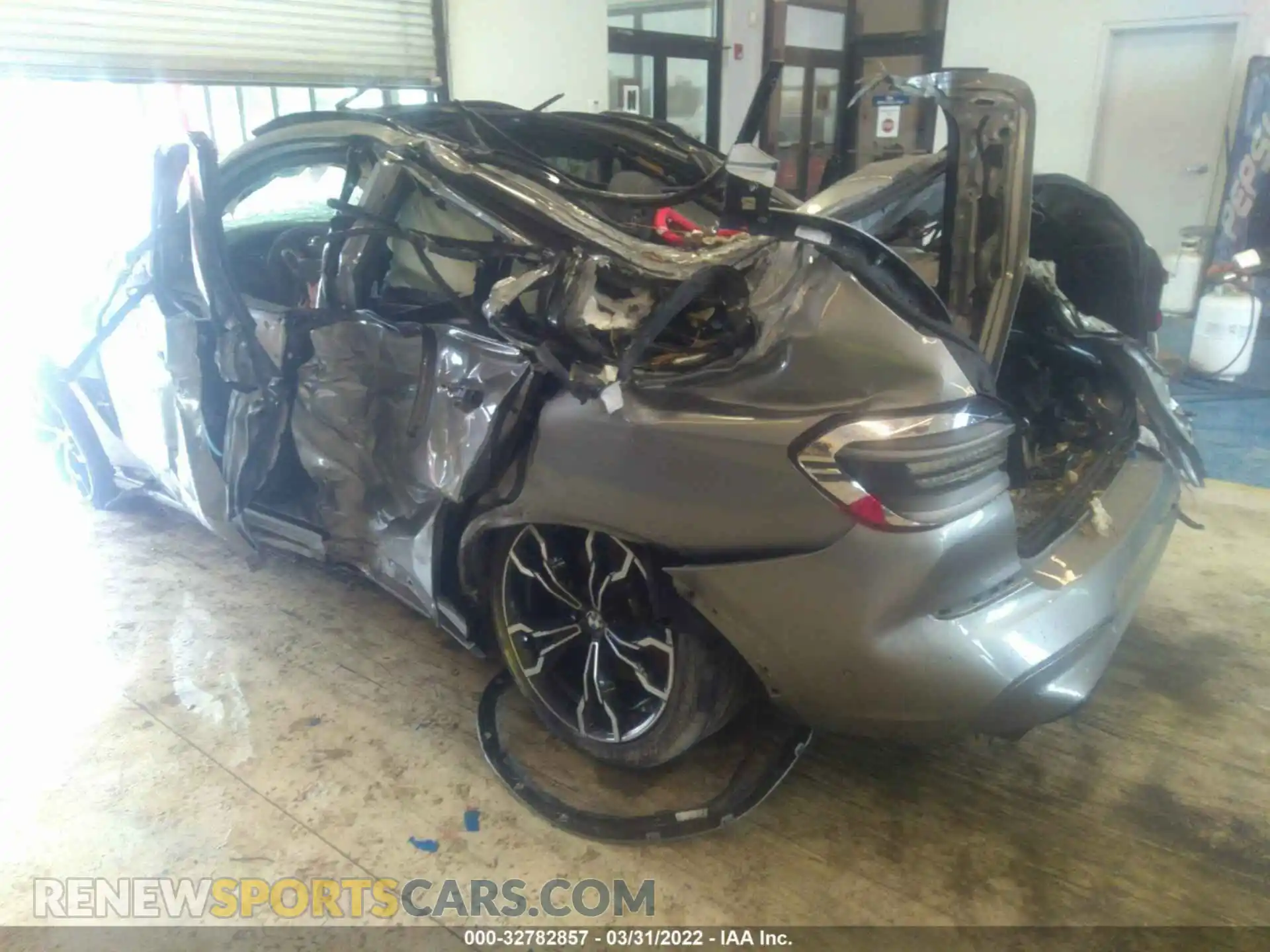 3 Photograph of a damaged car 5YMTS0C02LLA57848 BMW X3 M 2020