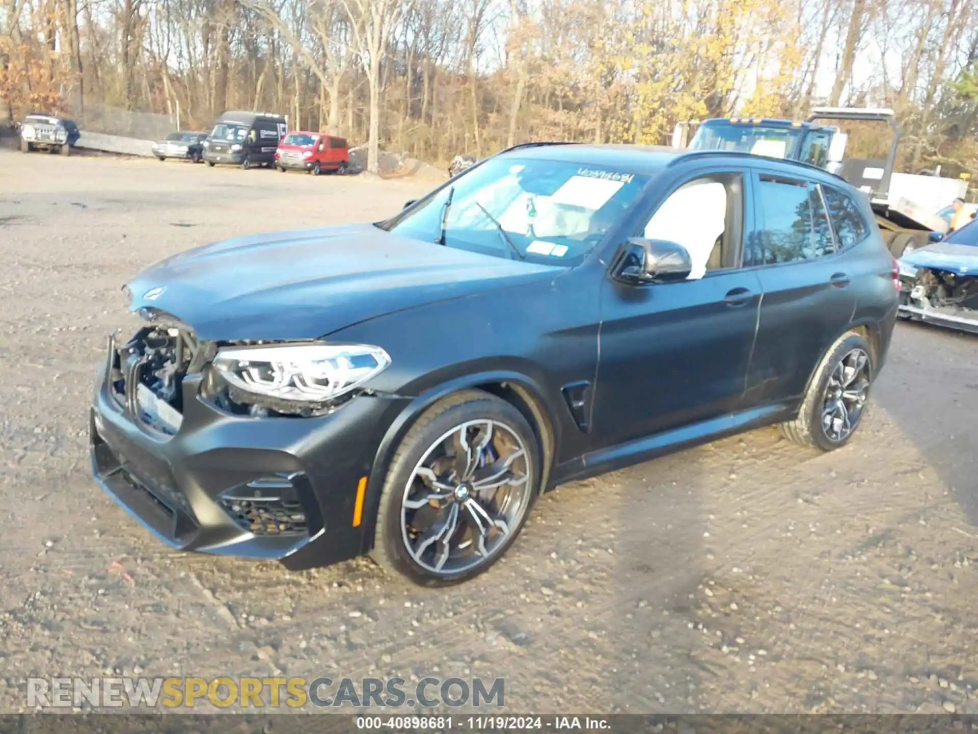 2 Photograph of a damaged car 5YMTS0C04L9B70097 BMW X3 M 2020