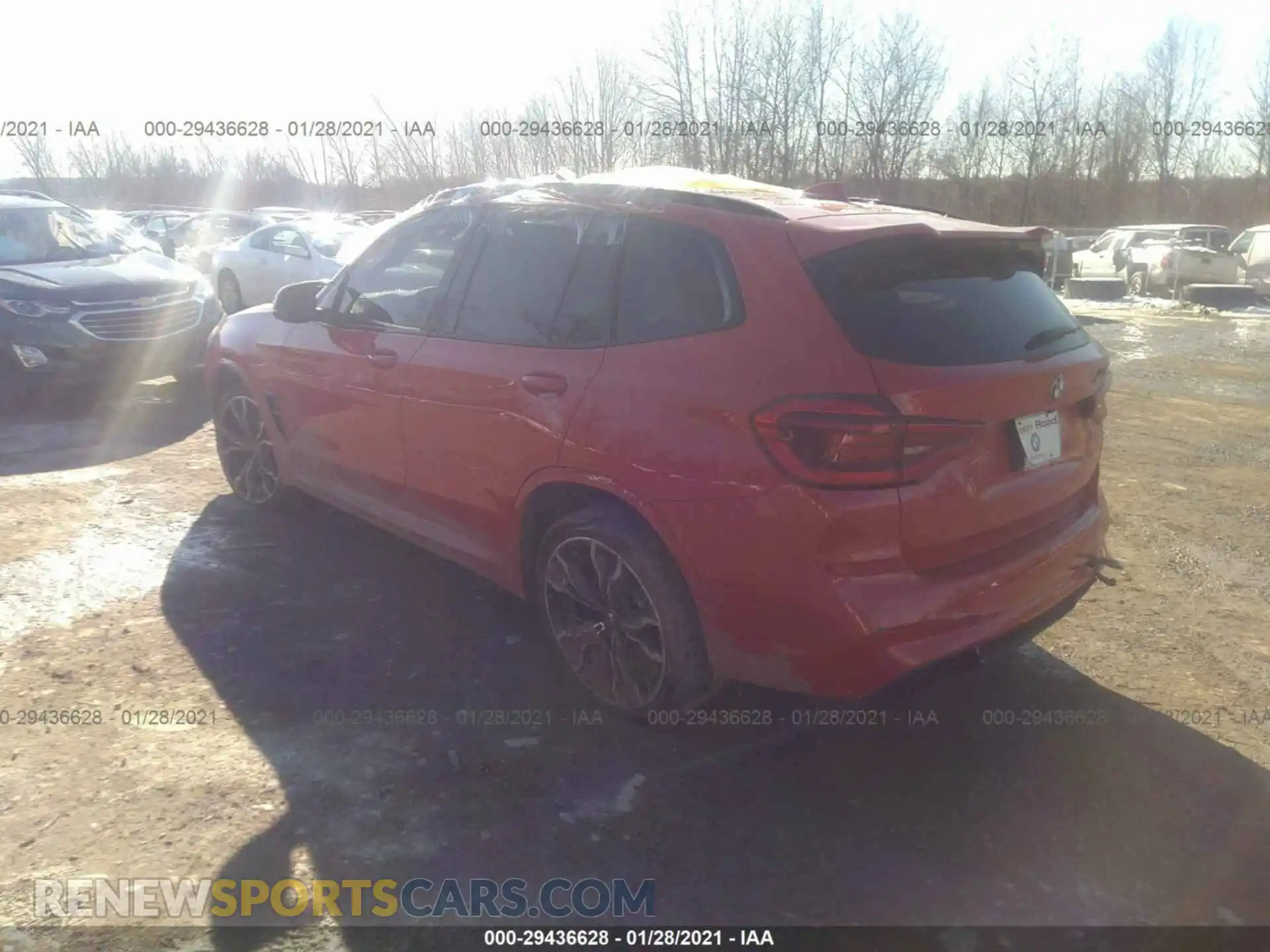 3 Photograph of a damaged car 5YMTS0C0XL9B63896 BMW X3 M 2020