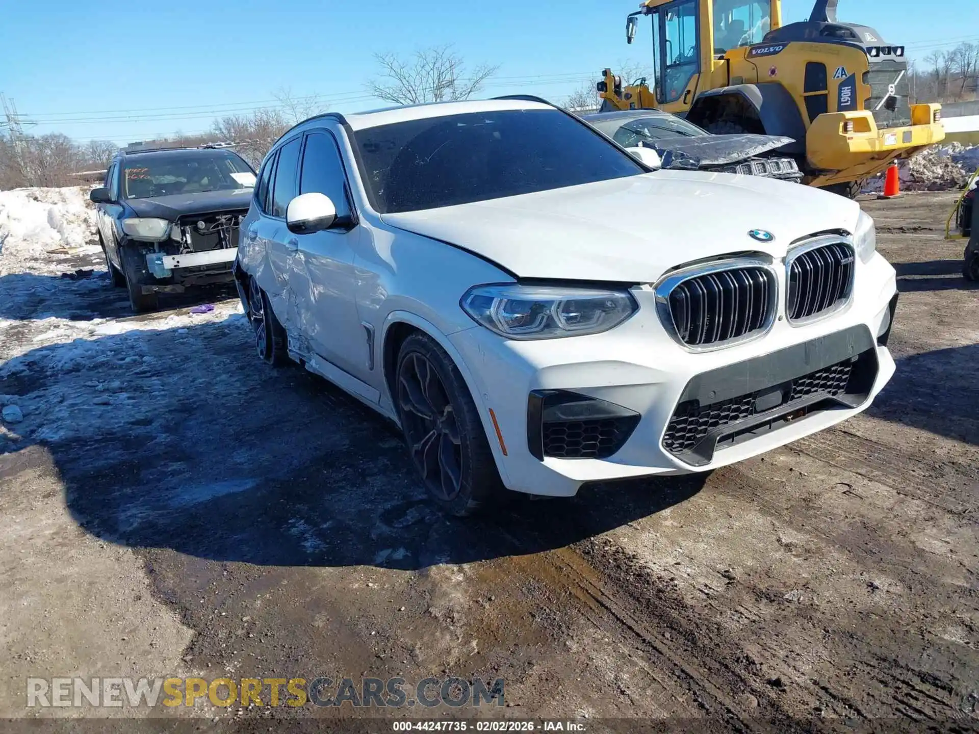 1 Photograph of a damaged car 5YMTS0C01M9G88542 BMW X3 M 2021