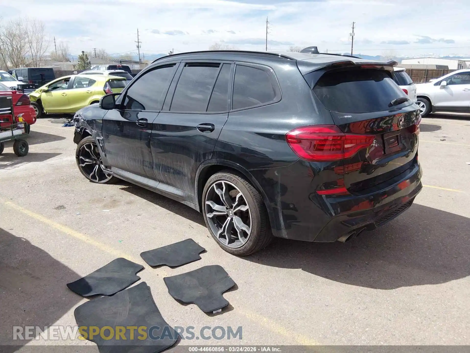 3 Фотография поврежденного автомобиля 5YMTS0C03M9G51671 BMW X3 M 2021