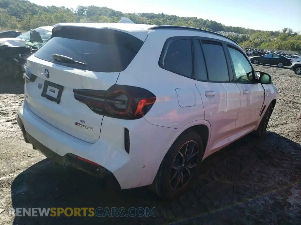3 Photograph of a damaged car 5UX83DP02P9S95906 BMW X3 M40I 2023