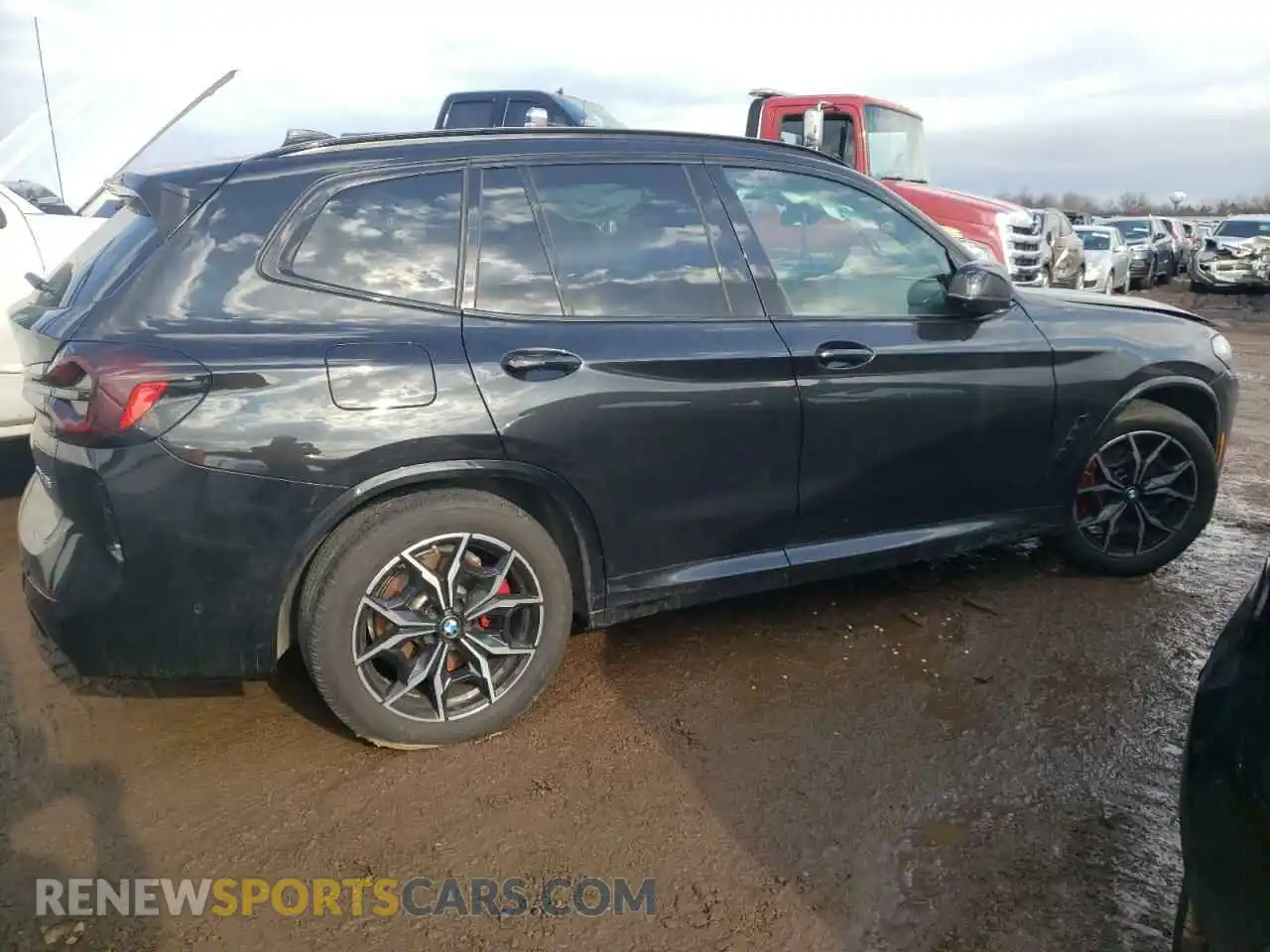3 Photograph of a damaged car 5UX83DP03P9R81534 BMW X3 M40I 2023