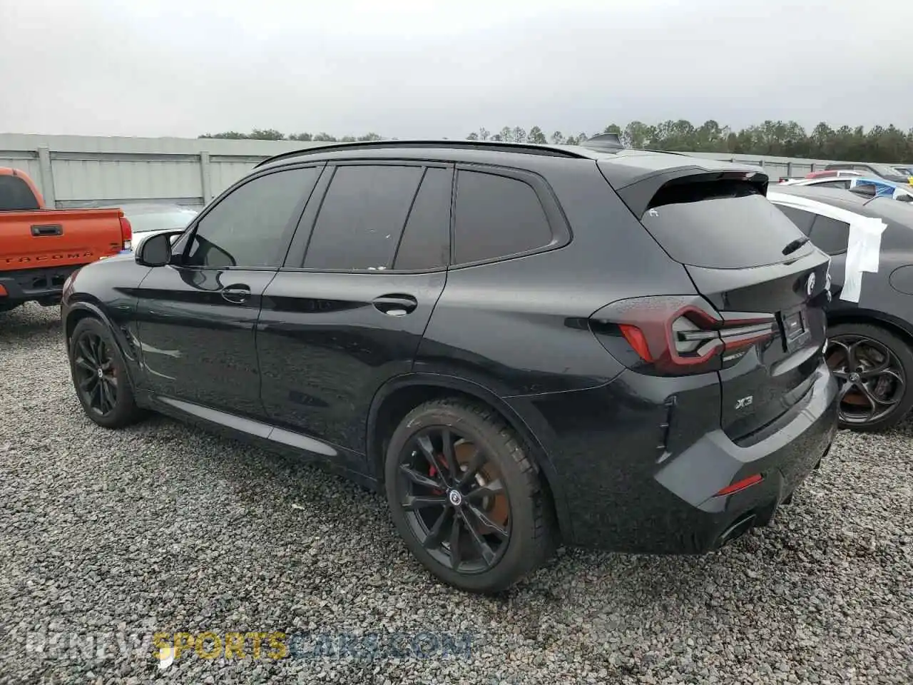 2 Photograph of a damaged car 5UX83DP05P9N78039 BMW X3 M40I 2023
