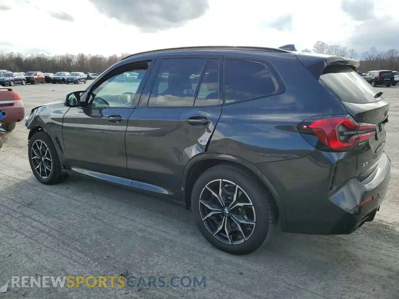 2 Photograph of a damaged car 5UX83DP07P9T12957 BMW X3 M40I 2023