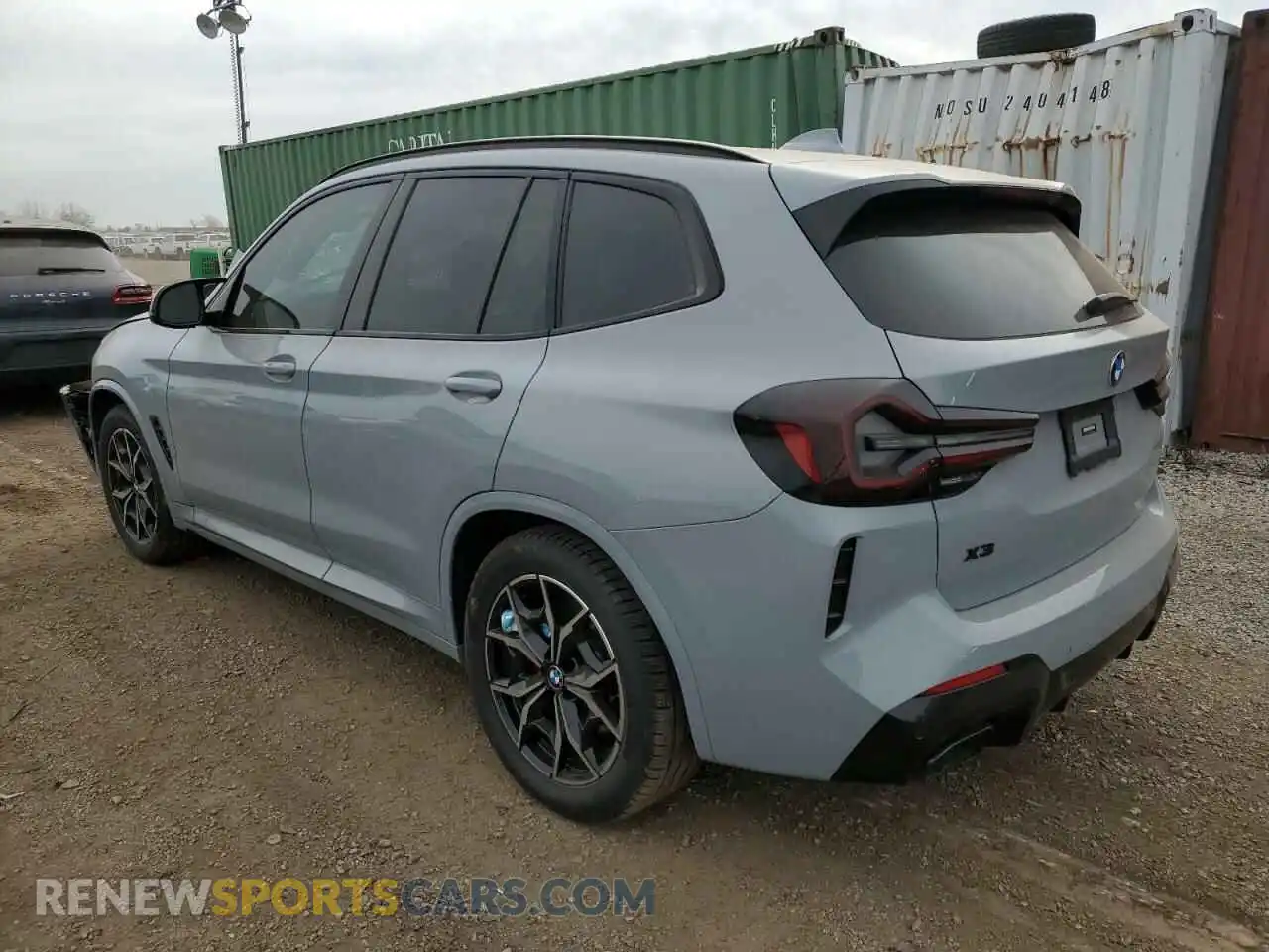 2 Photograph of a damaged car 5UX83DP09P9N56383 BMW X3 M40I 2023