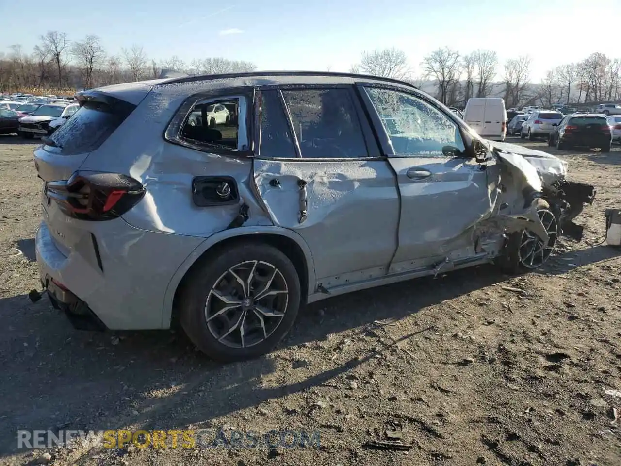 3 Photograph of a damaged car 5UX83DP02R9W01280 BMW X3 M40I 2024