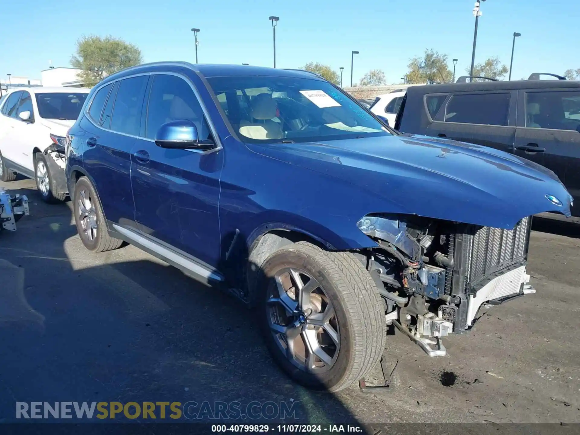 1 fotografías del automóvil dañado 5UXTS1C0XM9F24414 BMW X3 PHEV 2021
