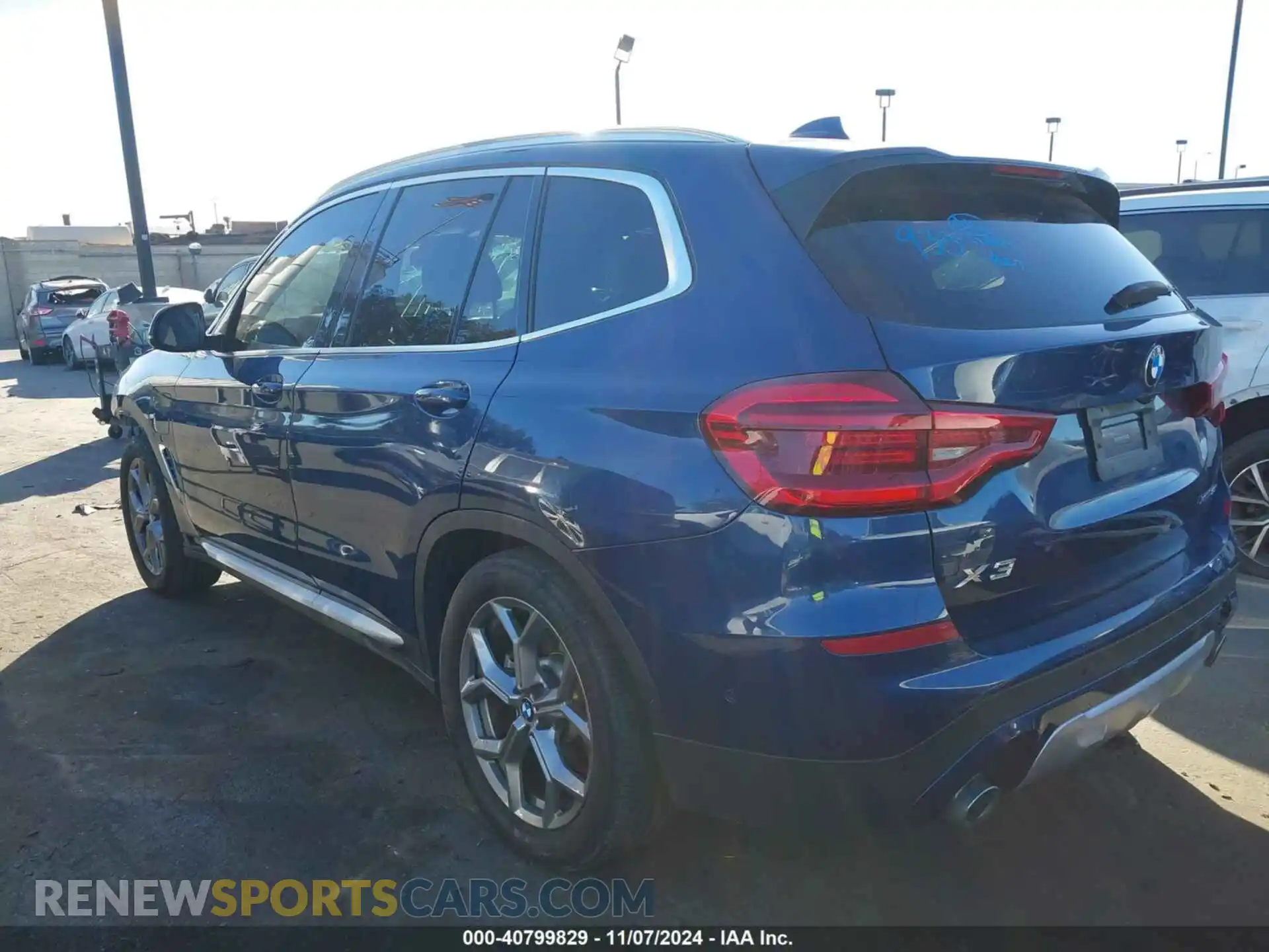 3 fotografías del automóvil dañado 5UXTS1C0XM9F24414 BMW X3 PHEV 2021