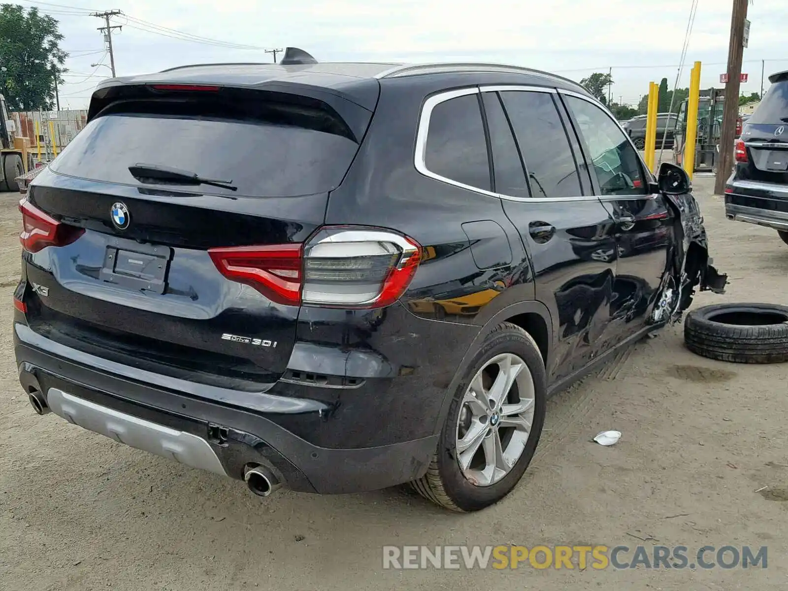 4 Фотография поврежденного автомобиля 5UXTR7C52KLR39878 BMW X3 SDRIVE3 2019