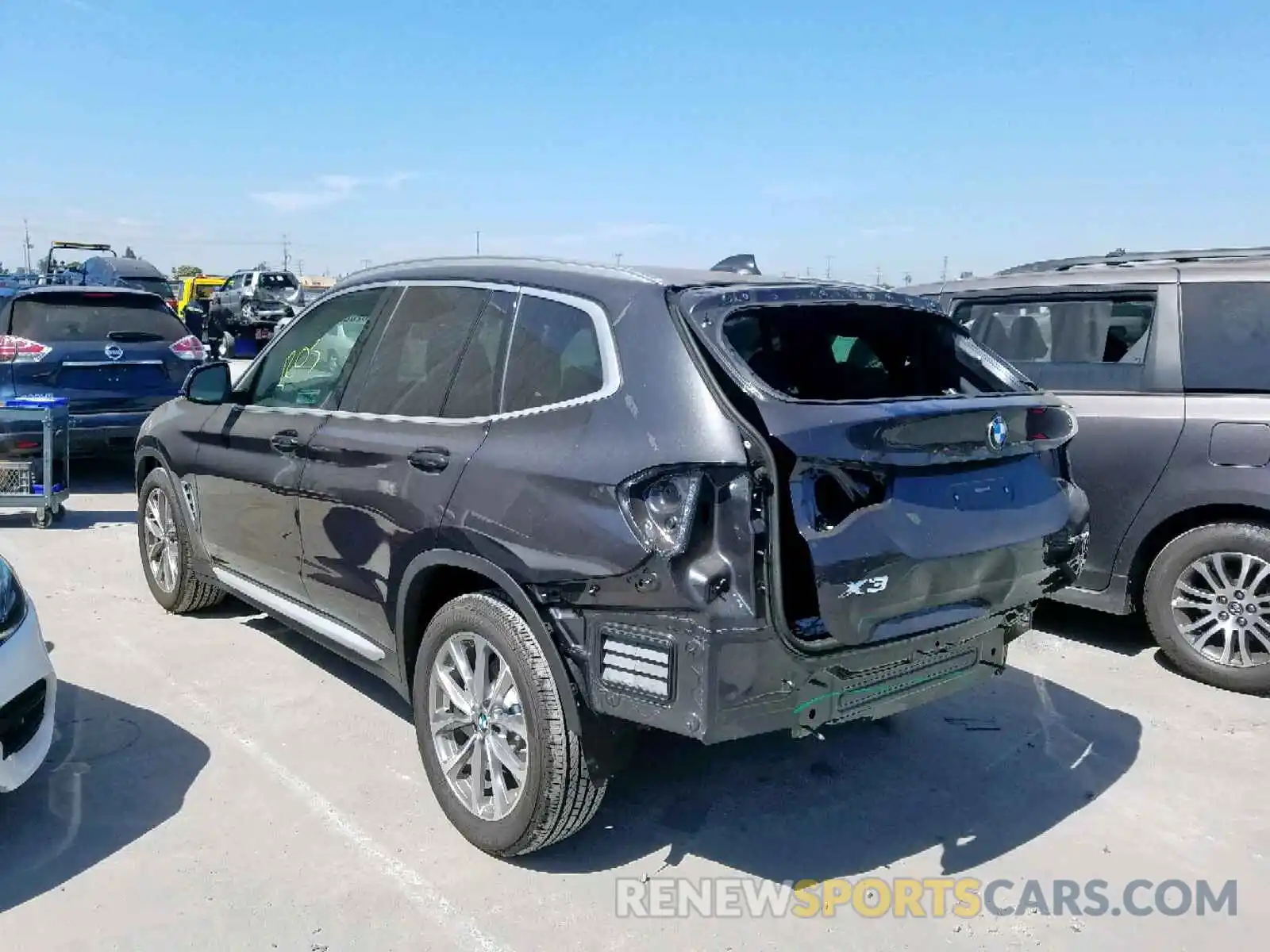 3 Photograph of a damaged car 5UXTR7C54KLR48288 BMW X3 SDRIVE3 2019