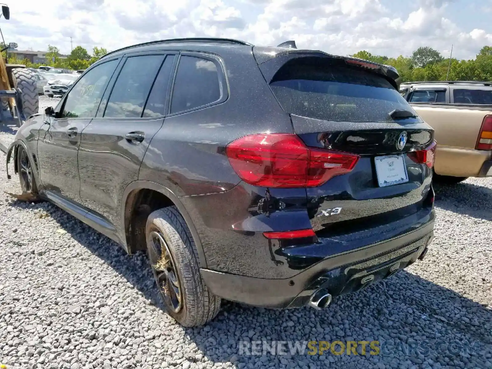 3 Photograph of a damaged car 5UXTR7C55KLF27201 BMW X3 SDRIVE3 2019