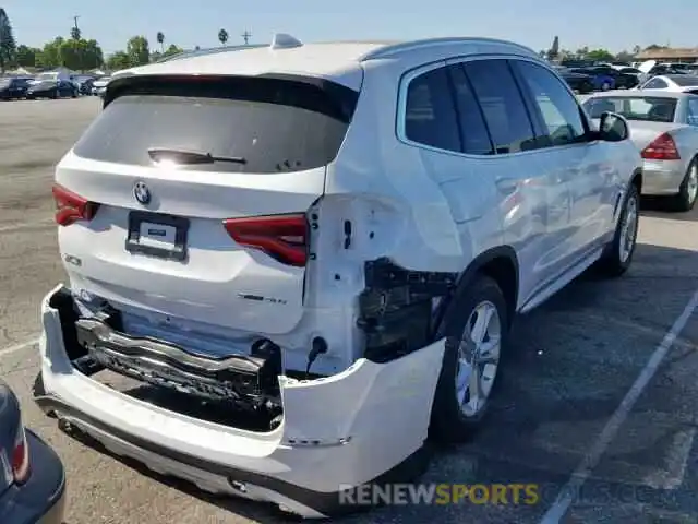 4 Фотография поврежденного автомобиля 5UXTR7C55KLF37811 BMW X3 SDRIVE3 2019